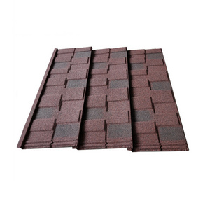 Colour stone coated metal roof tiles ibr roofing sheet 0.4mm thermocol sheet for roof