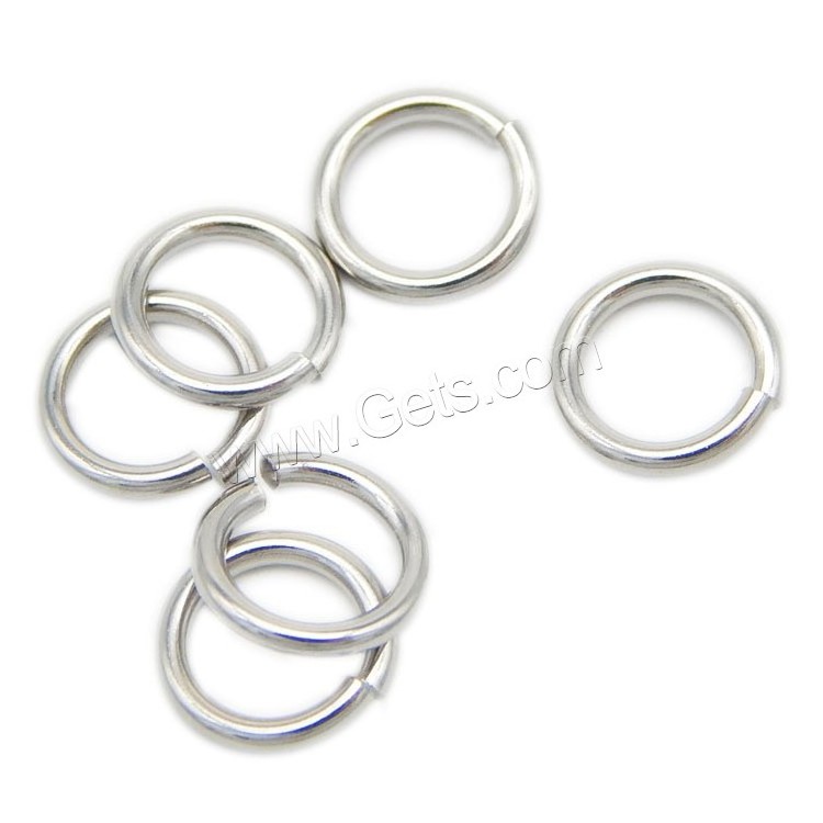 Wholesale Handmade stainless steel Gold Filled close Jump Rings Split Rings For Jewelry