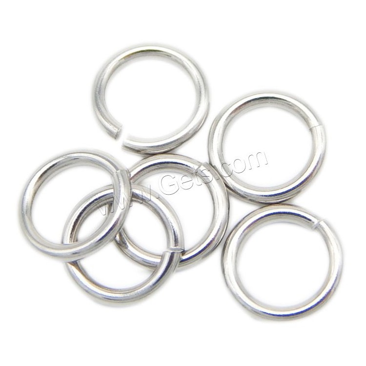 Wholesale Handmade stainless steel Gold Filled close Jump Rings Split Rings For Jewelry