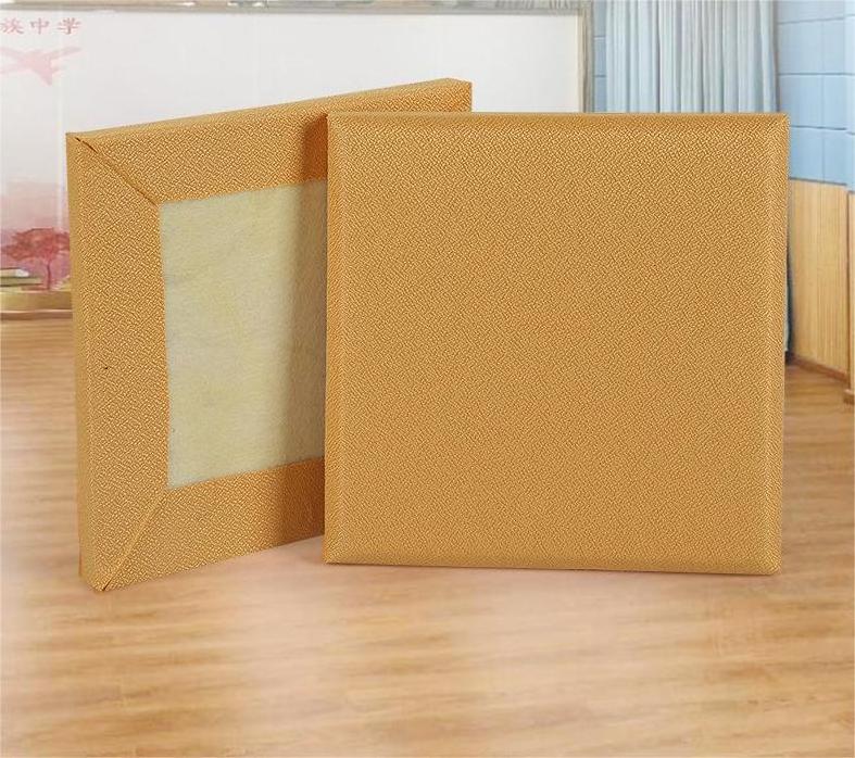 China Factory Supply Modern Design Acoustic Absorption Panel for Recording Studio Soft Bag with Fiberglass Fabric