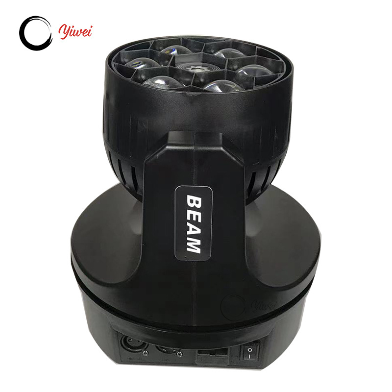 6 X 10W RGBW 4 in 1 Mini Bee Eye with Laser LED Moving Head Light for Lighting Effects DJ Night Clubs Bars Pubs Disco Party