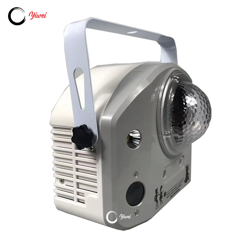 Karaoke Mini  Water effect laser LED Pattern Gobo 4in1 Light For Night Clubs DJ Parties Events