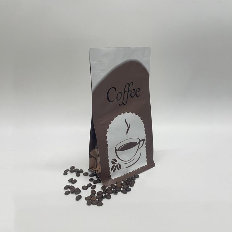 Bolsas cafe Custom Digital Printing Matte Coffee Packaging Flat Bottom Coffee Bag One Way Valve