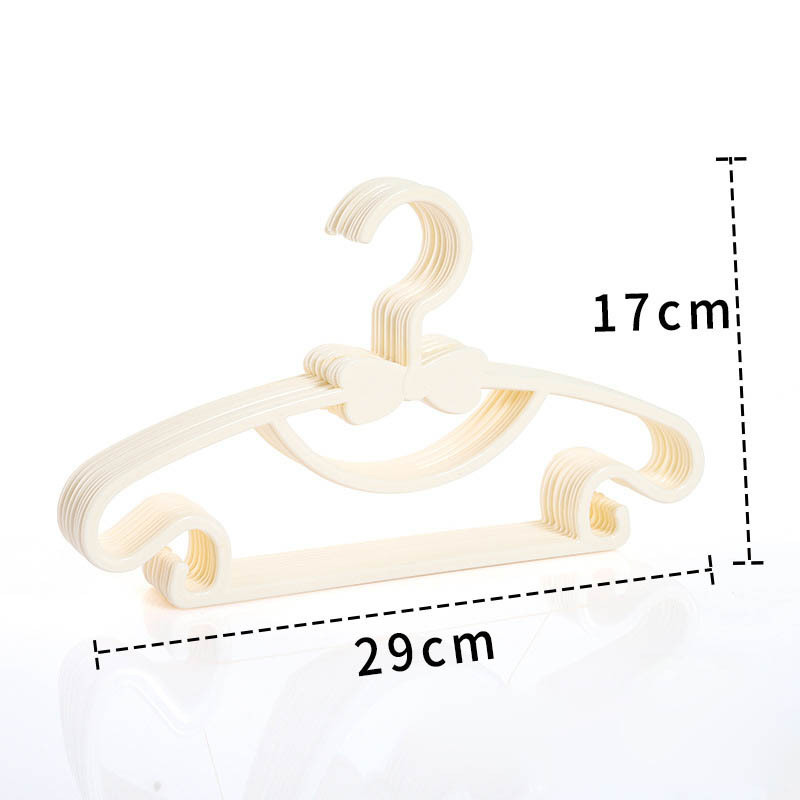 Wholesale kids baby clothes plastic hangers toilet wash waterproof hanger rack