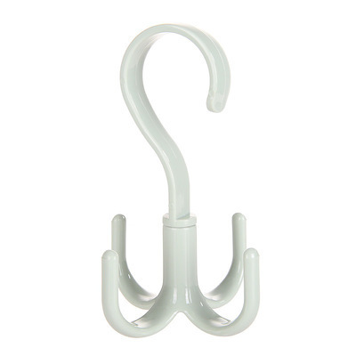 Wholesale 4 hooks hanger rack plastic hangers racks plastic clothing hook type hanger rack target for shoes belt scarf hat