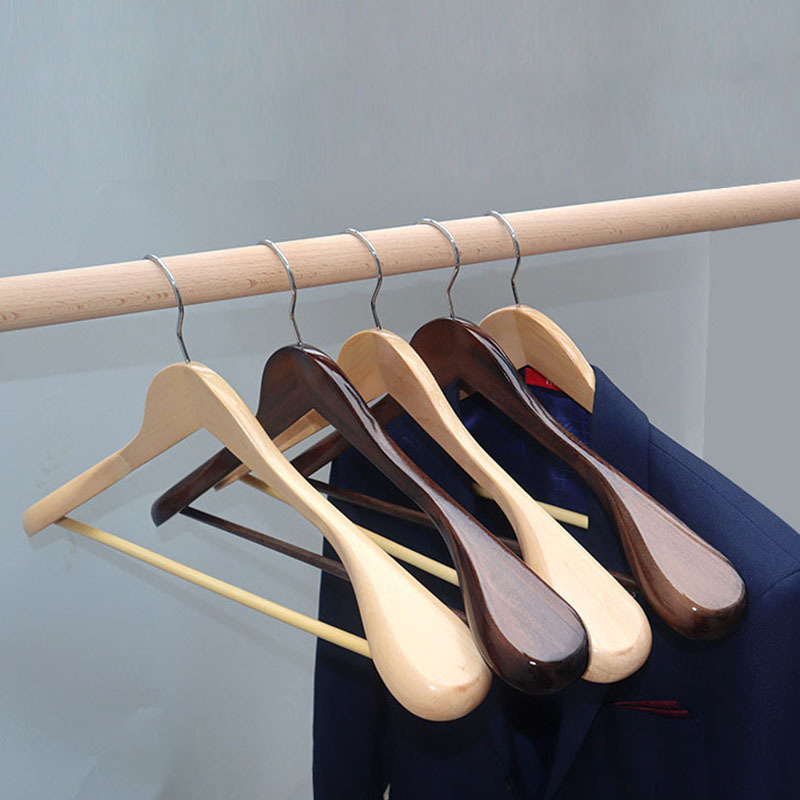 Hot Sale Factory  Clothes Coat Hangers Shirt Sweater Wooden Hanger