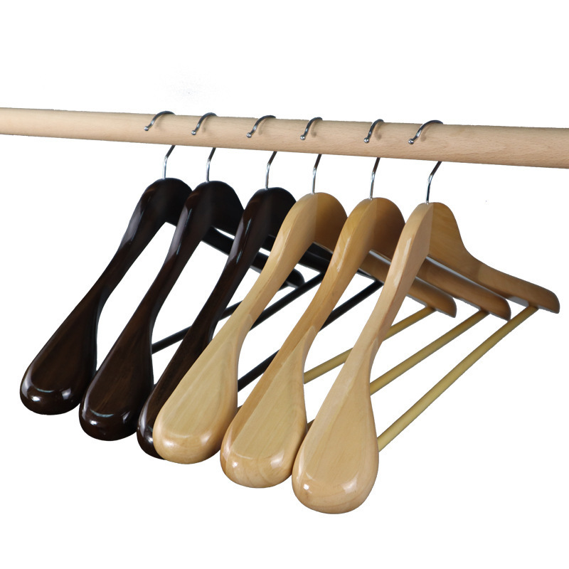 Hot Sale Factory  Clothes Coat Hangers Shirt Sweater Wooden Hanger