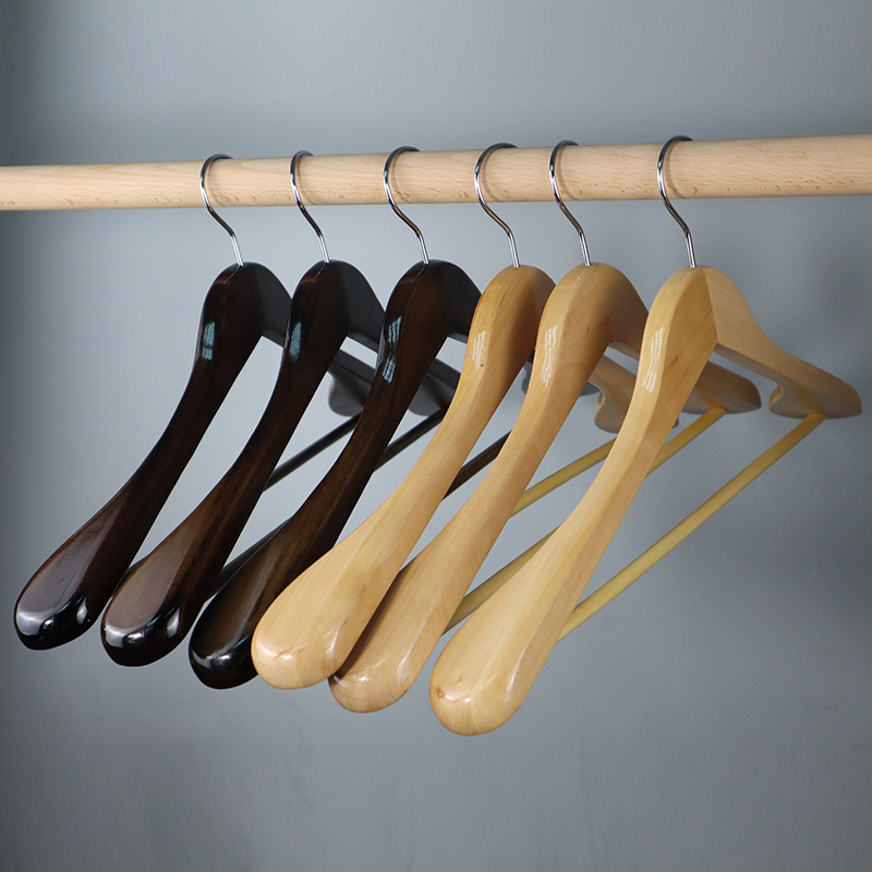 Hot Sale Factory  Clothes Coat Hangers Shirt Sweater Wooden Hanger