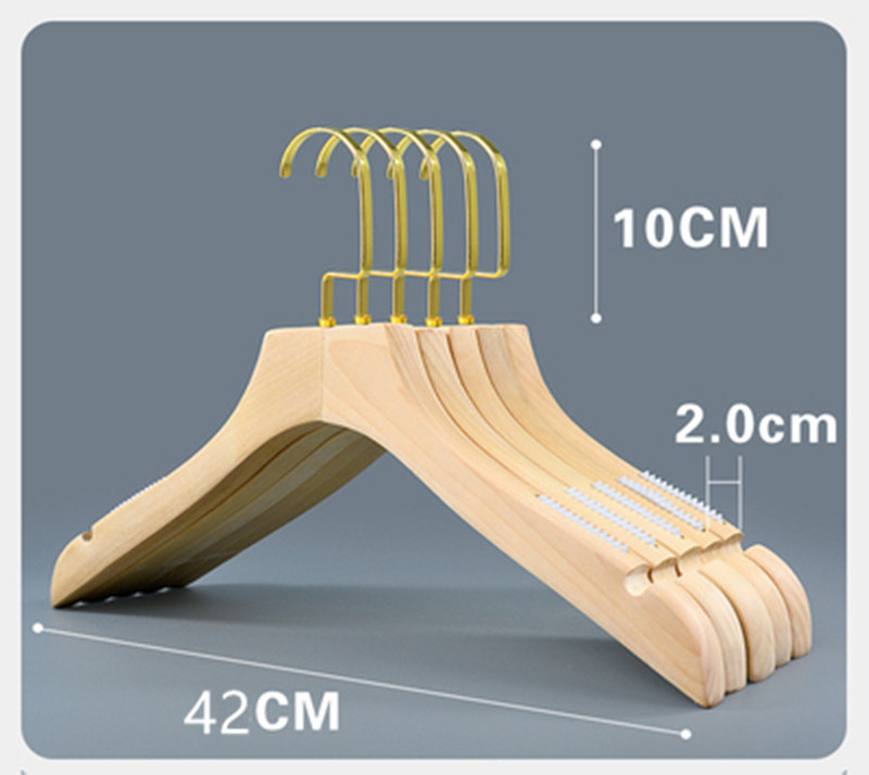 Assessed Supplier Display Clothes Laser-cut  Wooden  Hanger