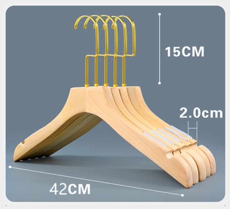 Assessed Supplier Display Clothes Laser-cut  Wooden  Hanger