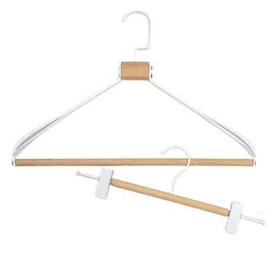 Amazon Hot Sale Metal Wire Hanger For Clothes Trouser Hanger Metal Clothes Hanger For Space Saving And Storage