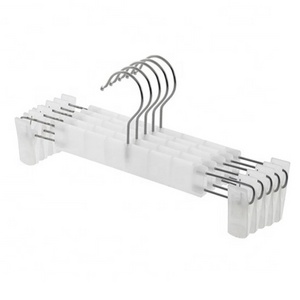 Stainless steel hook plastic bathroom shelves rack plastic apparel hangers strong garment hanger trousers for hanging