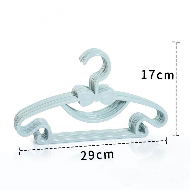 Wholesale kids baby clothes plastic hangers toilet wash waterproof hanger rack