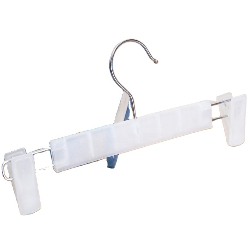 Stainless steel hook plastic bathroom shelves rack plastic apparel hangers strong garment hanger trousers for hanging