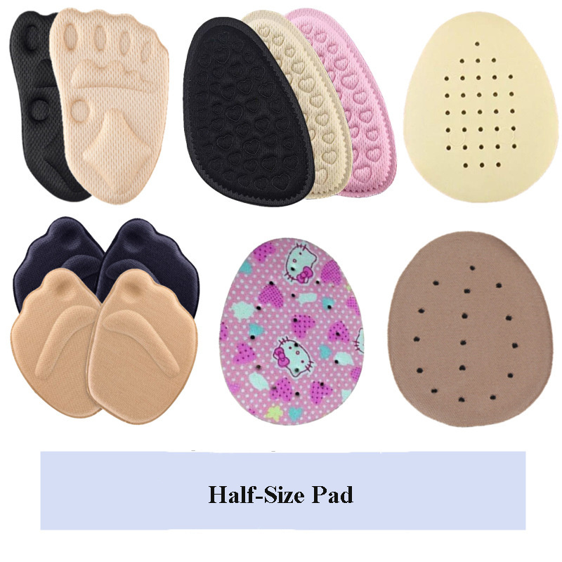 Half-size cushion manufacturers wholesale  forefoot cushion cloth forefoot half foot cushion sticker thickened stick