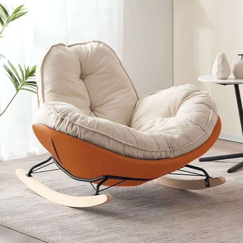 Customization Lobster Rocking Egg Chair With Extended Backrest Leisure Unique Fashion Living Room Sofa Chair