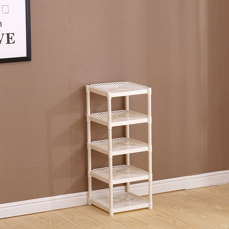 Storage Shelf Display Adjustable Modern Design Shoe Organizer 9 Tier Stackable Shoe Rack