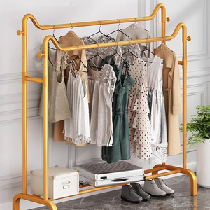 Clothes hanger rack stand coat rack wall mounted metal coat rack stainless steel clothes hanger