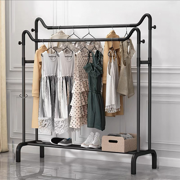 Clothes hanger rack stand coat rack wall mounted metal coat rack stainless steel clothes hanger