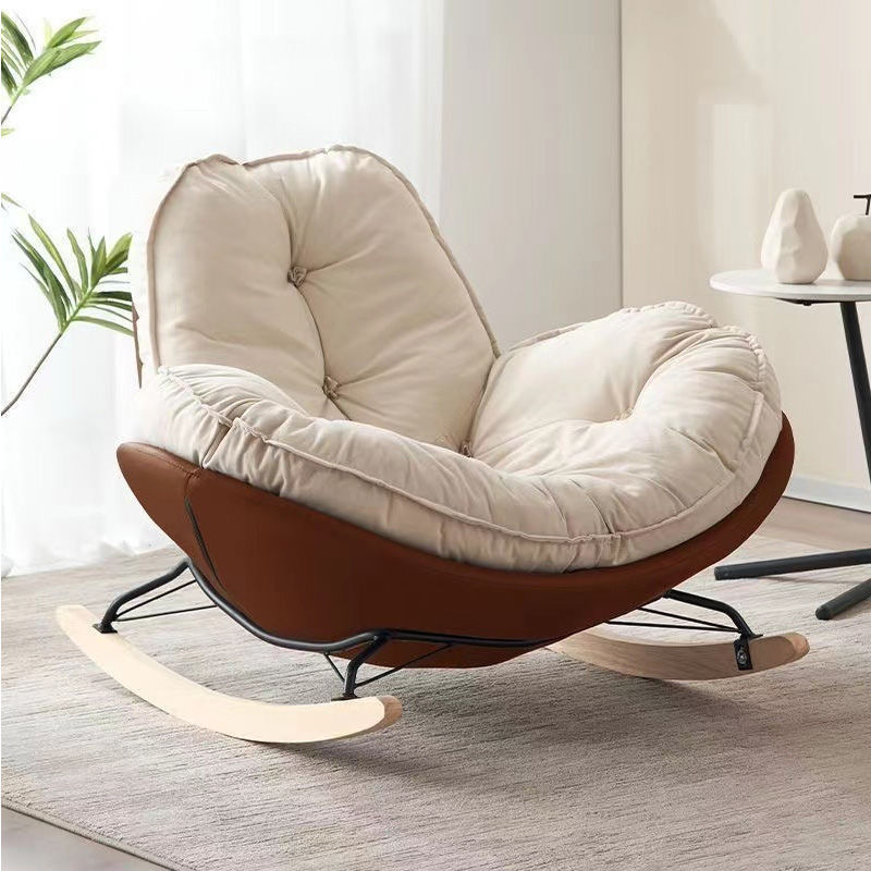 Customization Lobster Rocking Egg Chair With Extended Backrest Leisure Unique Fashion Living Room Sofa Chair