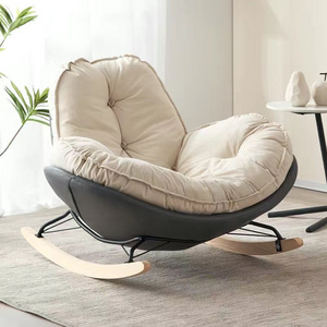 Designed for lazy people comfortable luxury rocking chair Small household sofa for relaxing