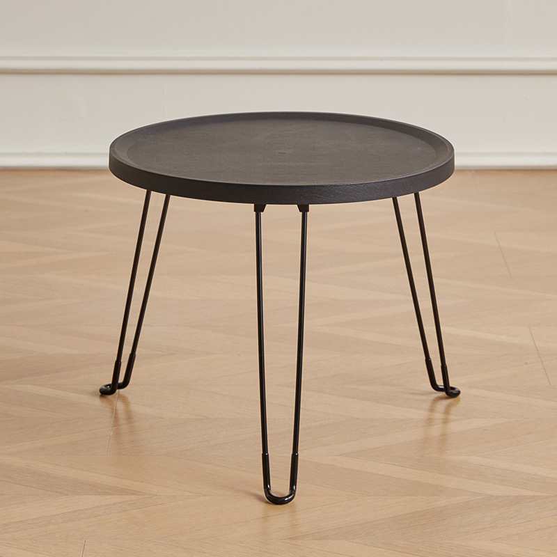 Wholesale furniture round foldable coffee table home folding dining table