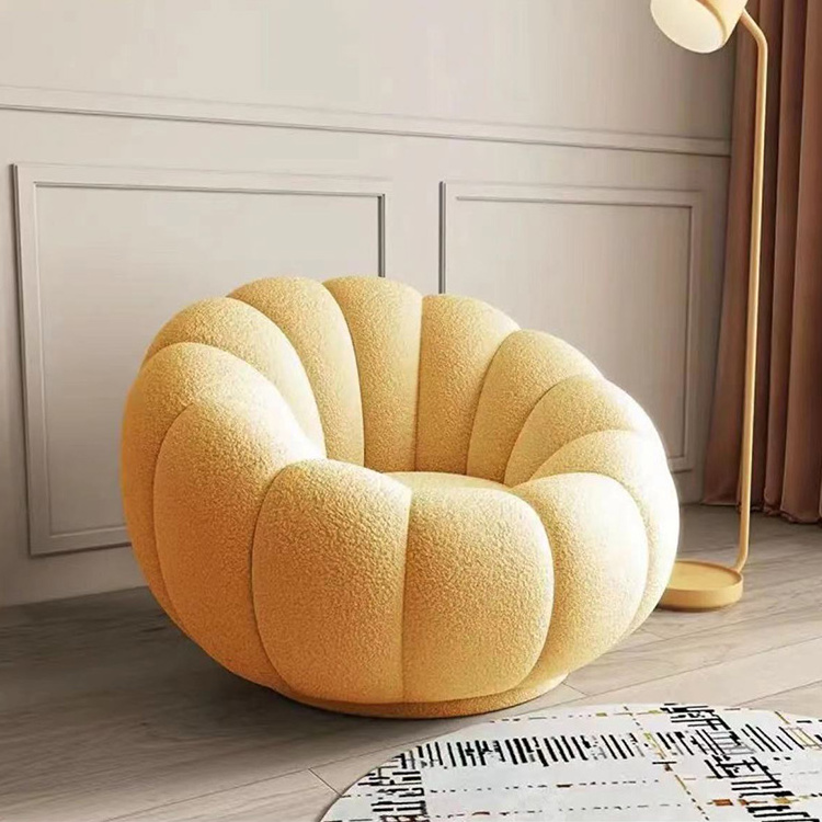 Sofa pumpkin chair tatami single cream style can lie and sleep internet celebrity small bedroom balcony leisure chair