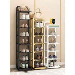 Factory Price Customized Simple shoe cabinet home door shoe racks & stands