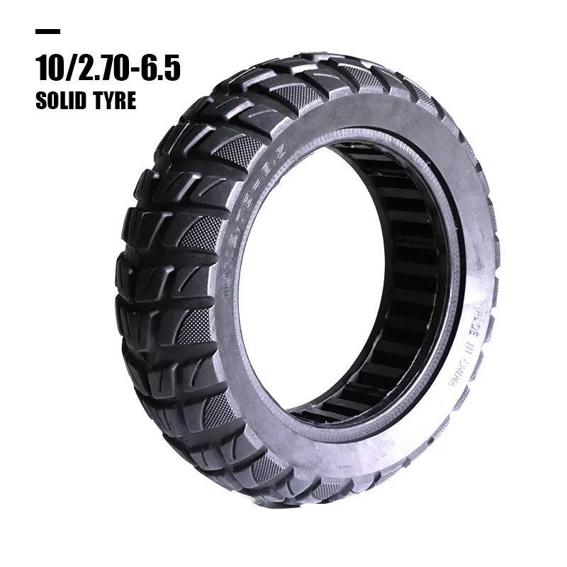 10 inch solid tire 10x2.70-6.5  off road tire for Kugoo M4 Pro/Zero 10x Dualtron Speedway 5 scooter Replacement Accessories