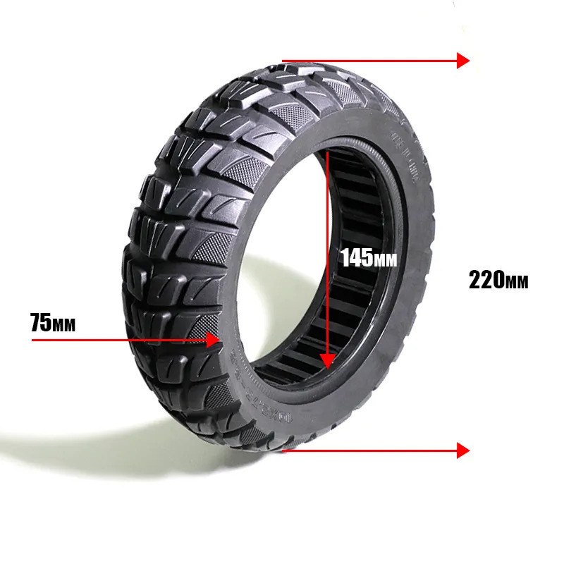 10 inch solid tire 10x2.70-6.5  off road tire for Kugoo M4 Pro/Zero 10x Dualtron Speedway 5 scooter Replacement Accessories