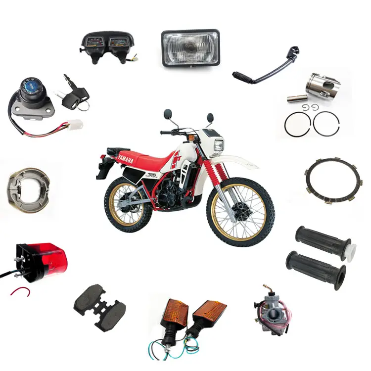 Various Scooter Parts and Accessories Compatible With Yamaha Motorcycles