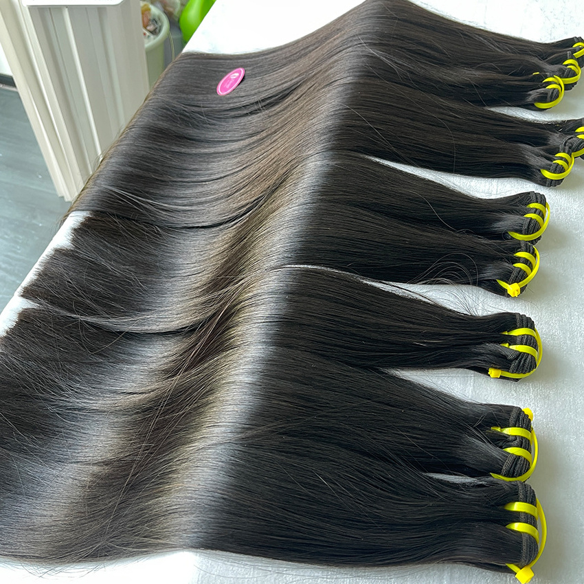 100% Unprocessed Human Hair Natural Wave Raw Cambodian Hair Vendor 12A Silky Straight & Wavy India Original Human Hair Bundles