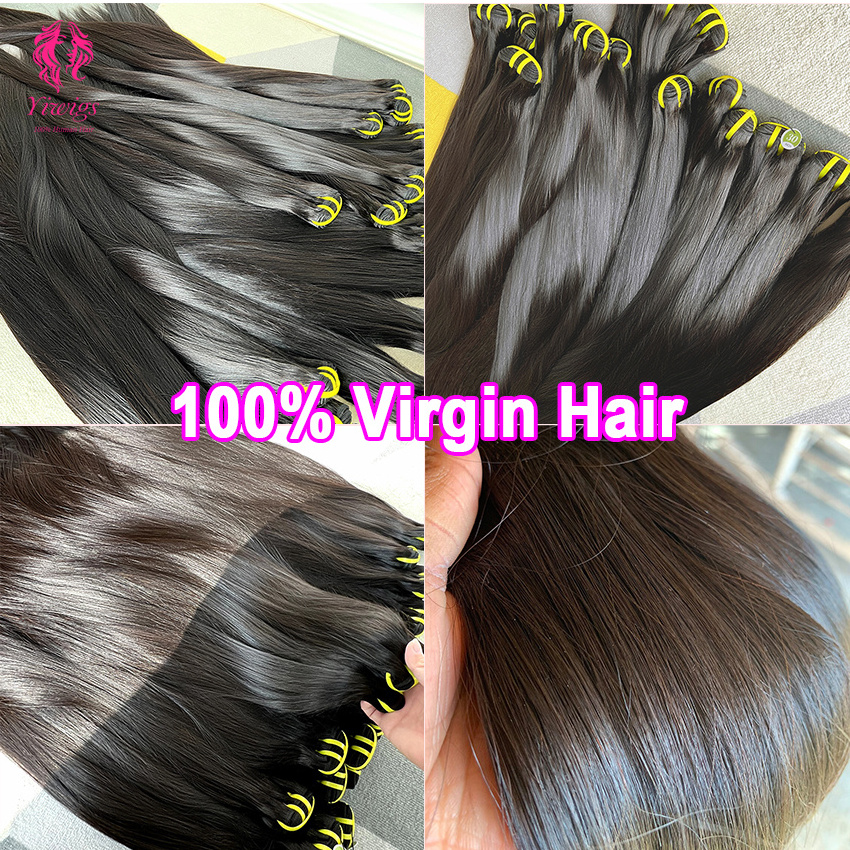 Wholesale 12A Indian Virgin Hair Vendors Bone Straight Brazilian Double Drawn Cuticle Aligned Virgin Raw 100% Human Hair Bundles