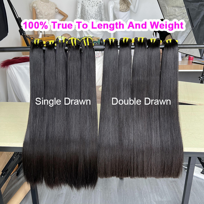 100% Unprocessed Human Hair Natural Wave Raw Cambodian Hair Vendor 12A Silky Straight & Wavy India Original Human Hair Bundles