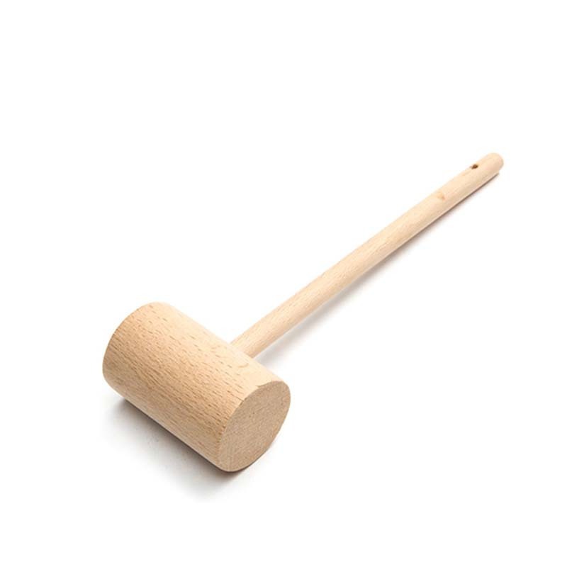 Kitchen accessories solid wood nantucket crab mallet wood chipper hammer mill hammer mill wood