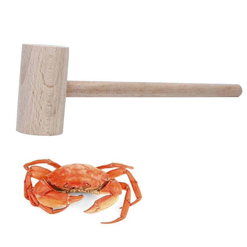 kitchen accessories Household multifunction wooden cutlery wood hammer grinder seafood tools wood handle hammer