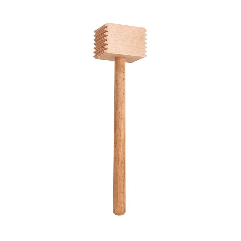 Kitchen Wooden Meat Tenderizer Mallet Marinating Prep Tool Double Sided  ablandador de carne meat tenderizer