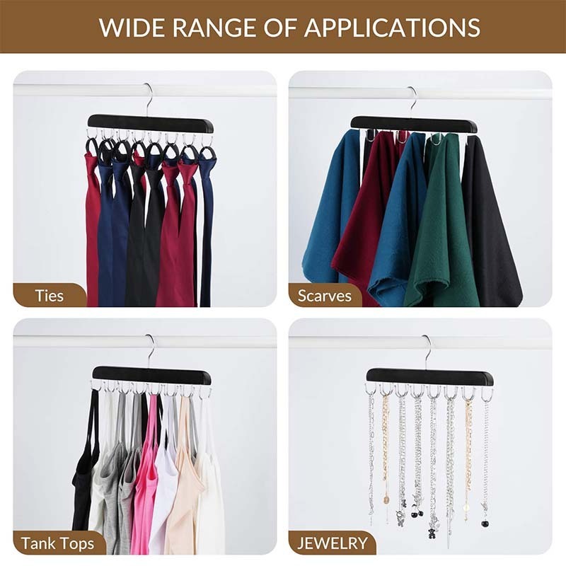 \Belt Hanger Wooden Belt Rack Hanging Holder Space Saving Closet Organizers and Storage for Ties pants hangers