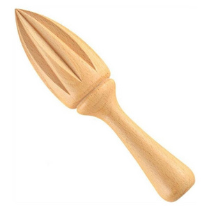 Lemon Squeezer Natural Eco friendly Citrus Reamer Press Cone Shape Wooden Hand Held Kitchen Home Tools