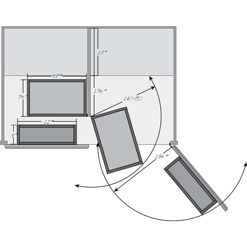 Swing Out Pantry Kit drawer and cabinet organizers cabinet organizers drawers cabinet organizers