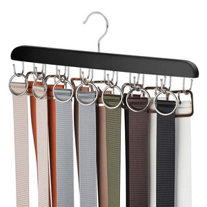 \Belt Hanger Wooden Belt Rack Hanging Holder Space Saving Closet Organizers and Storage for Ties pants hangers