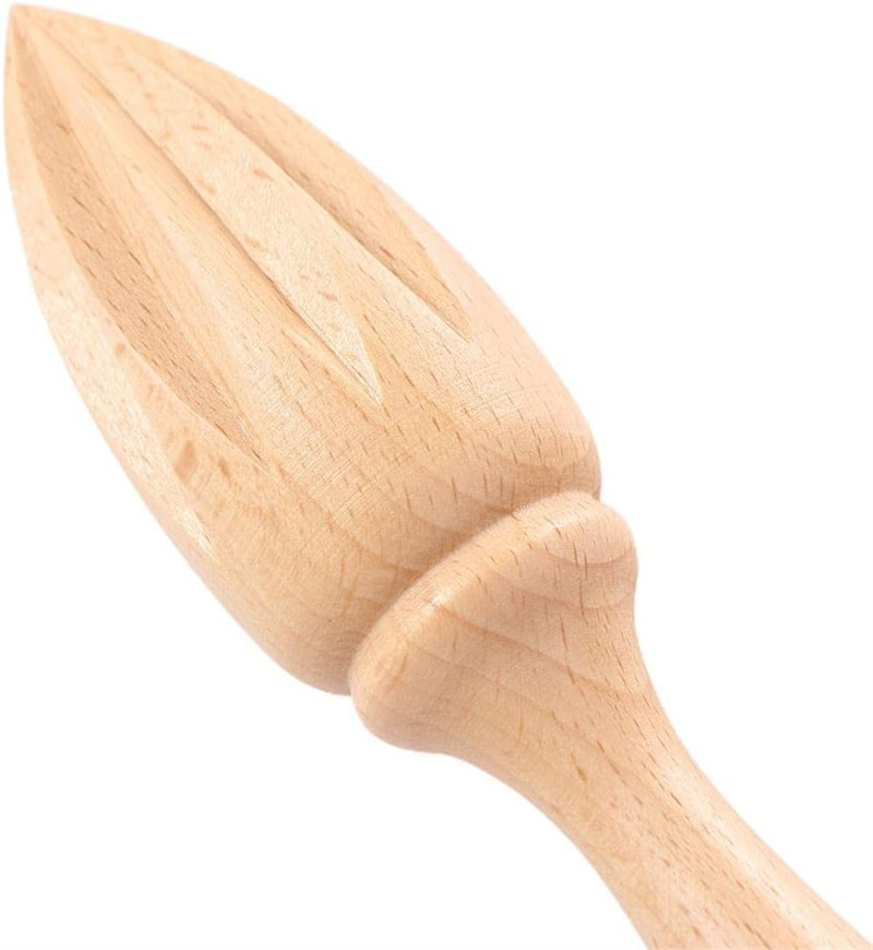 Lemon Squeezer Natural Eco friendly Citrus Reamer Press Cone Shape Wooden Hand Held Kitchen Home Tools