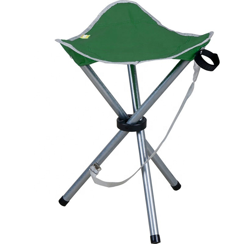 folding camping chair folding stool Outdoor Tripod folding chair Camping Fishing Beach chair Picnic BBQ Foldable Stool