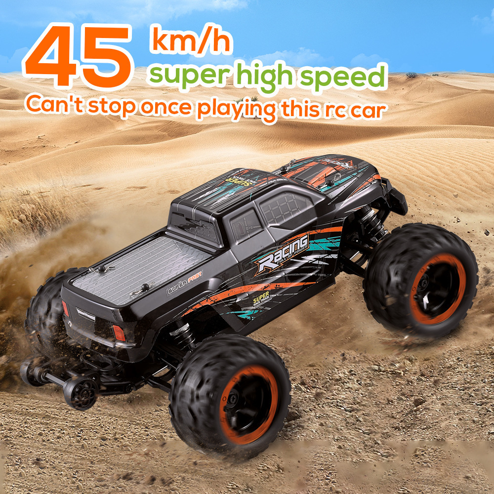 High-Speed Remote Control Car 36 Km/h All Terrain Waterproof Off-Road Hobby RC Truck Electric Vehicle