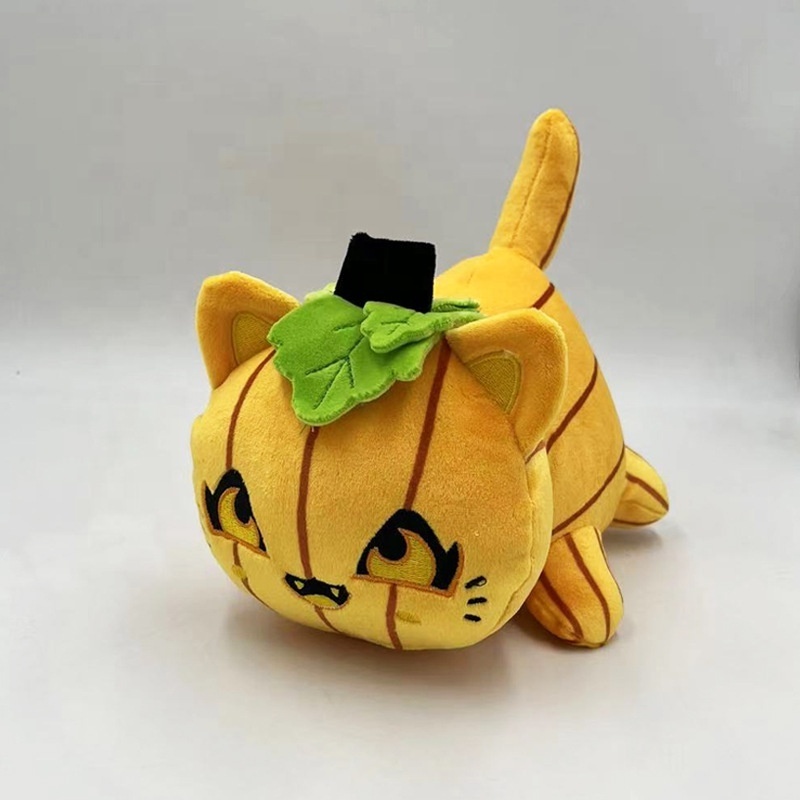 wholesale in stock cat stuffed animals aphmau meemeows Animal Toy cat doll skeleton doll aphmau plush