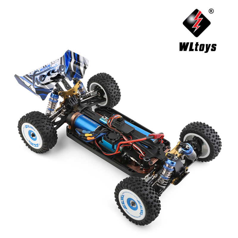 Wltoys 124007 2.4G Drift RC Car 4WD Electric 75km/h all-metal RC cars for adults with High-speed Off road rc Brushless motor