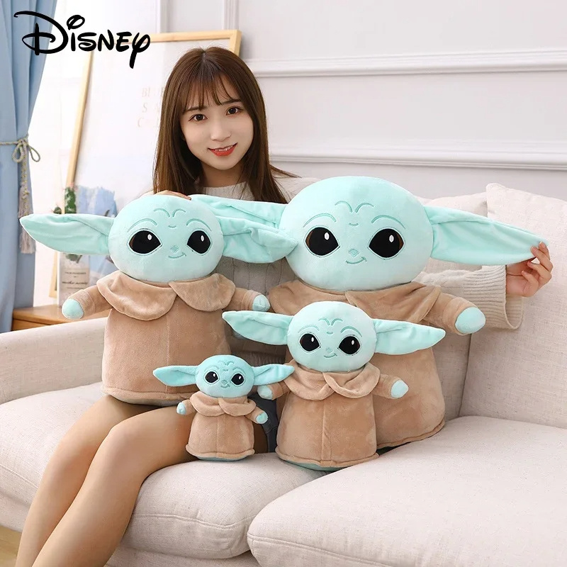 18-48cm Plush Toys Yoda Stars War Master Aliens Mandalorian Cartoon Baby Stuffed Dolls Toys Gift Decoration