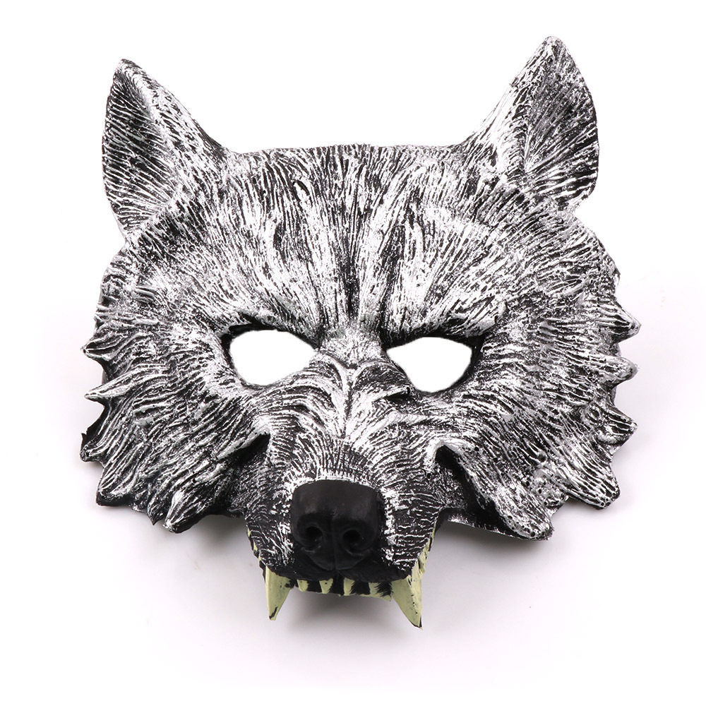 Halloween Costume Adult Realistic Mask Wolf Masks Animal Monkey Mask