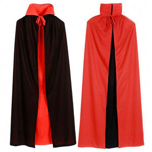 Wholesale Mantle Hooded Cloak Coat Wicca Robe Medieval Cape Shawl vampire Halloween Party Witch Wizard Costumes