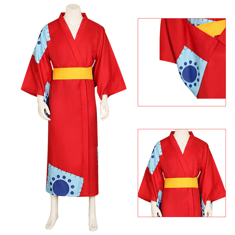 2023 High Quality Cosplay Luffy Roronoa Zoro Coat Costume Cloak Robe For Adult Anime Kimono Haori